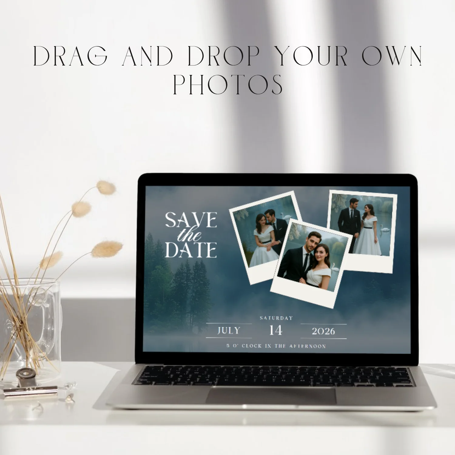 Vintage Old Money Wedding Website Template | Elegant Canva Wedding Website + Embedded RSVP | Luxury Classic Wedding Invite product image (7)