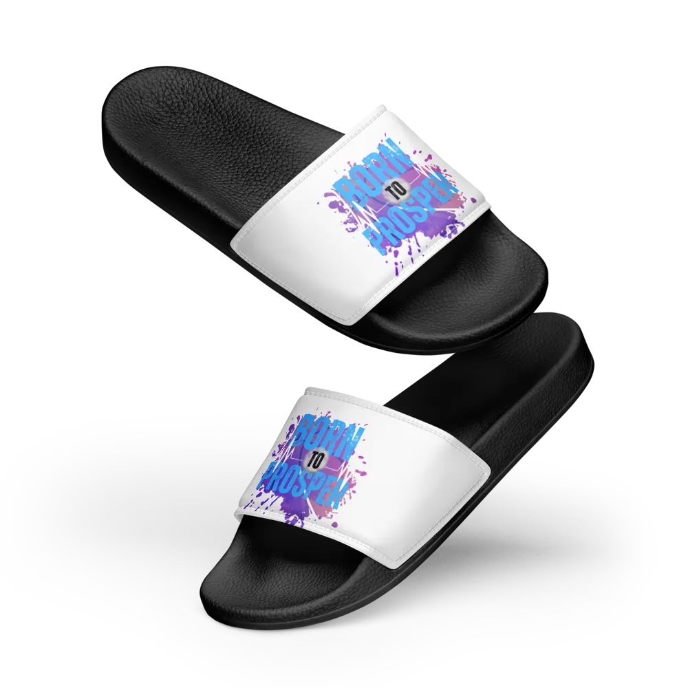 Born to Prosper Women's Slides product image (14)