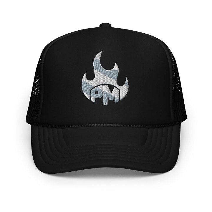 Prominent Merch Fire Trucker Hat product image (1)
