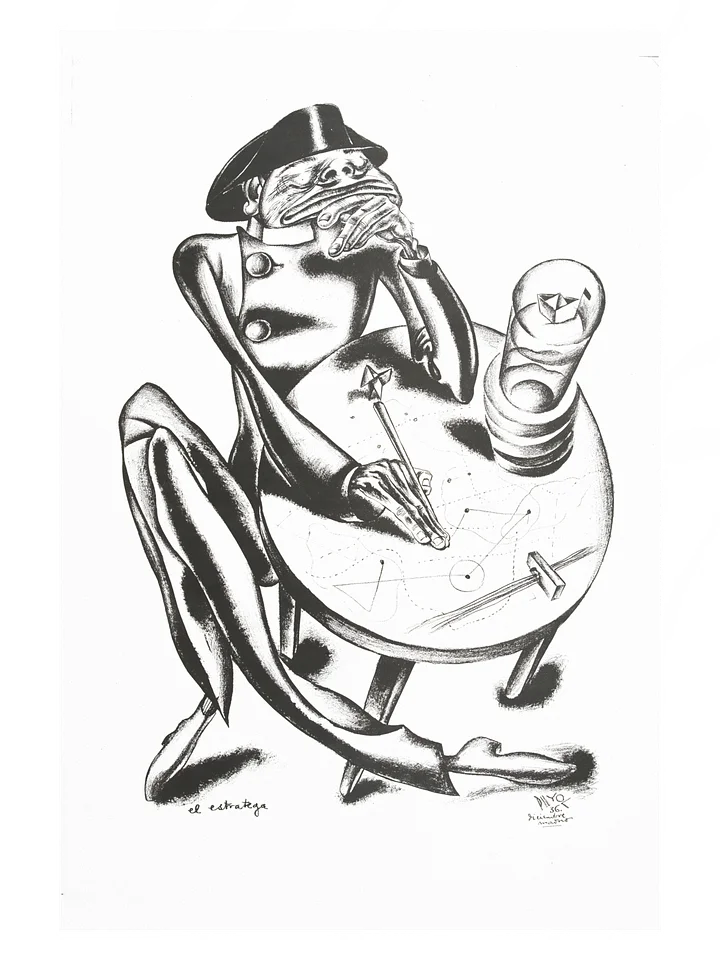 El Estratega (The Strategist) Poster product image (1)