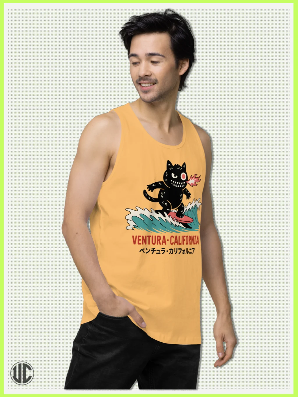 UnkoCon - Ventura CA Men's Surfer Tank Top product image (5)
