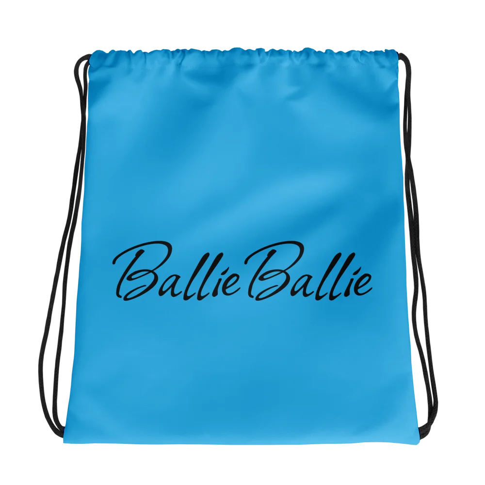 Tas met trekkoord Deep Sky Blue product image (1)