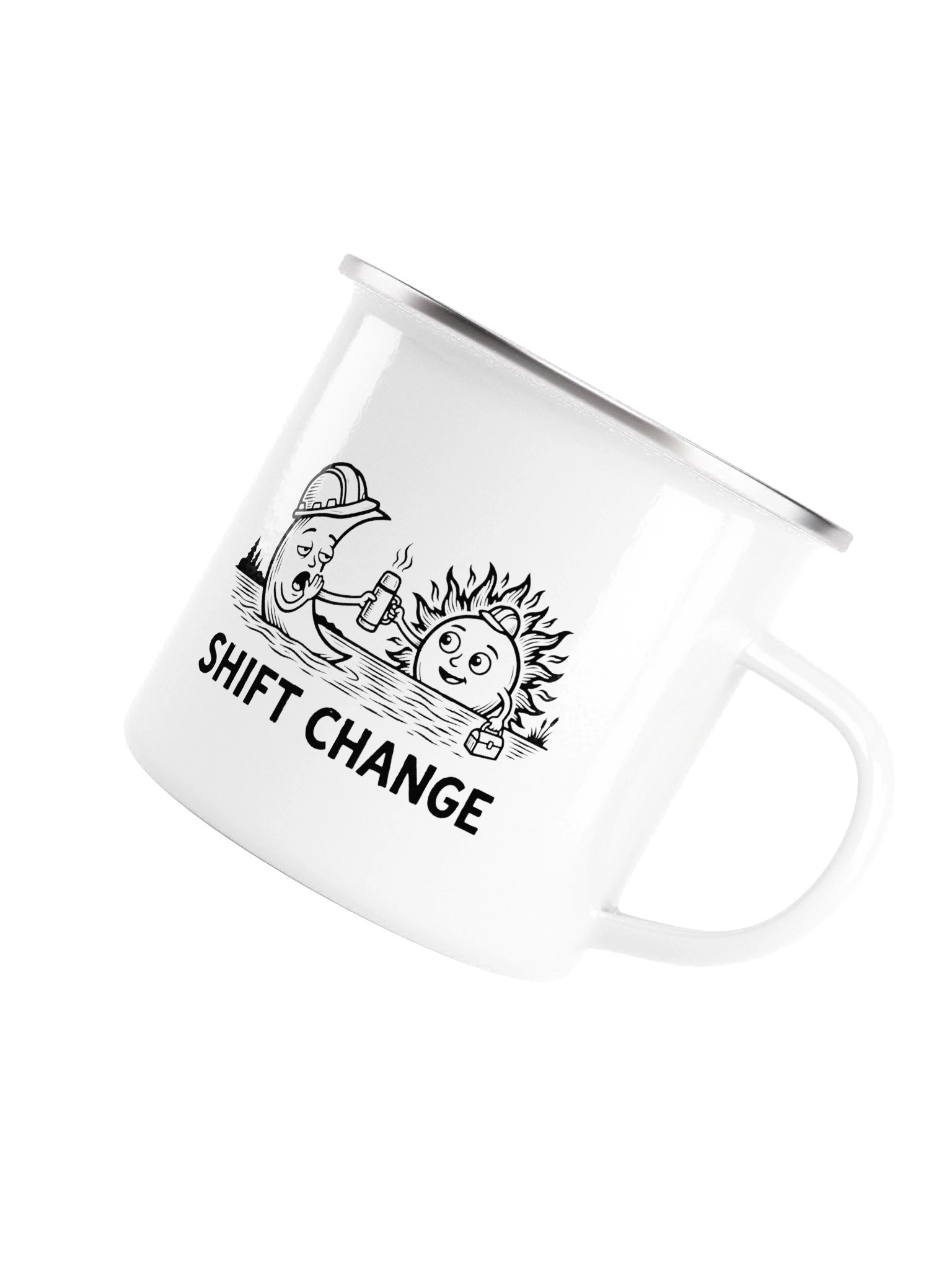 Shift Change Enamel Camp Mug product image (5)