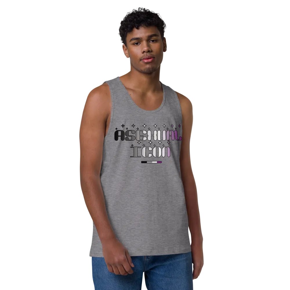 Asexual Icon Men's Premium Tank Top product image (77)