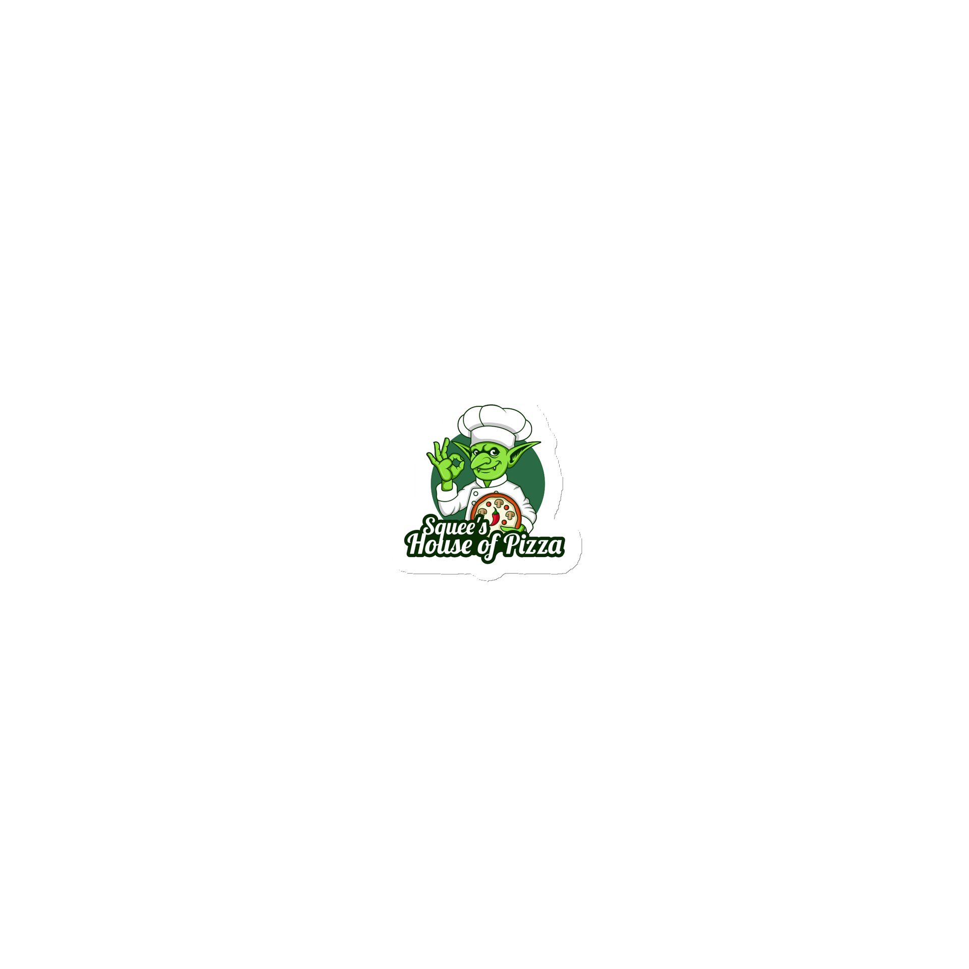 Squee’s House of Pizza Premium Die-Cut Magnet product image (1)