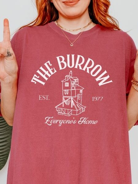 Burrow Home Vintage Minimalist Cozy Fall Shirt product image (5)