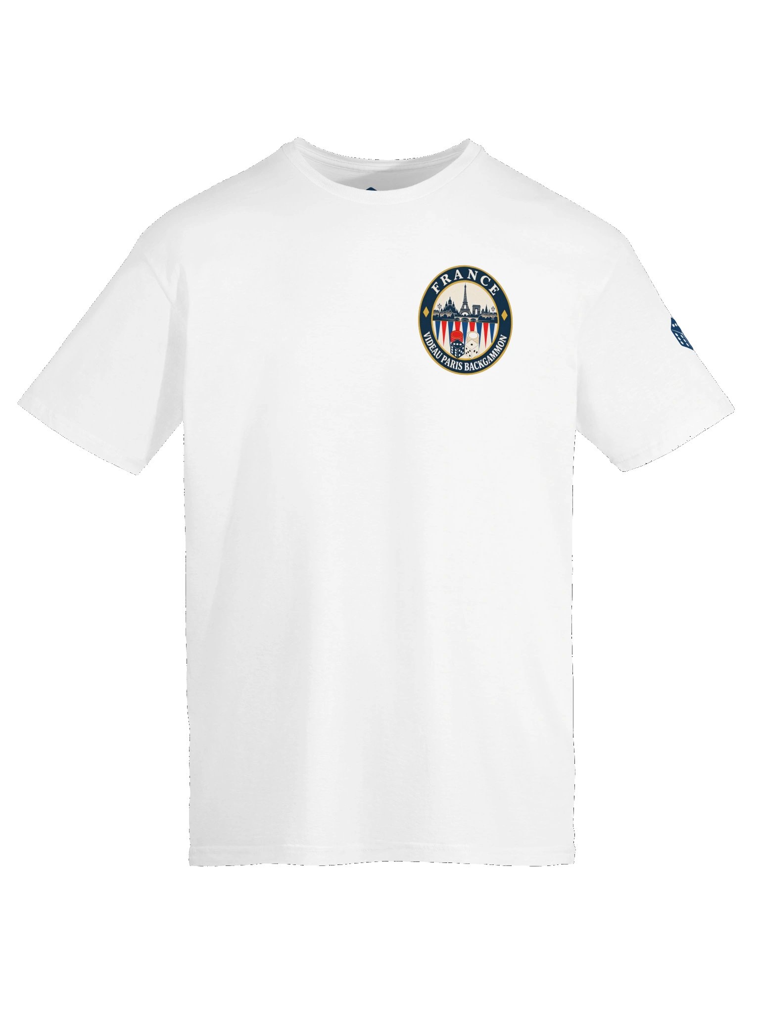 France Videau Backgammon Paris Tee product image (5)