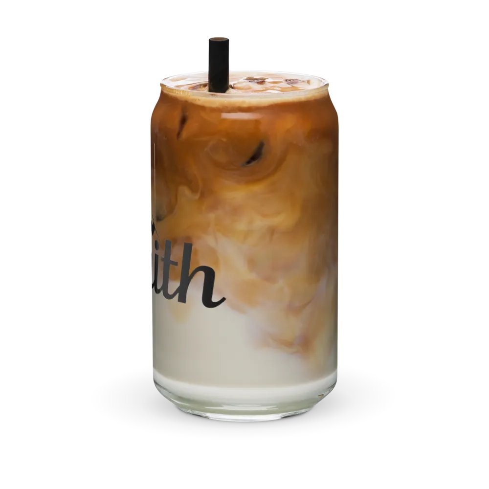Zenith Can-Shaped Glass - Mountain Peak Design, 16oz product image (11)