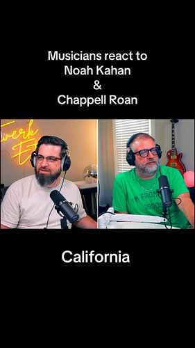 This wasn’t on our bingo card but we are so happy it happened! @noahkahanmusic @chappellroan #twerkethic #reaction #noahkahan...