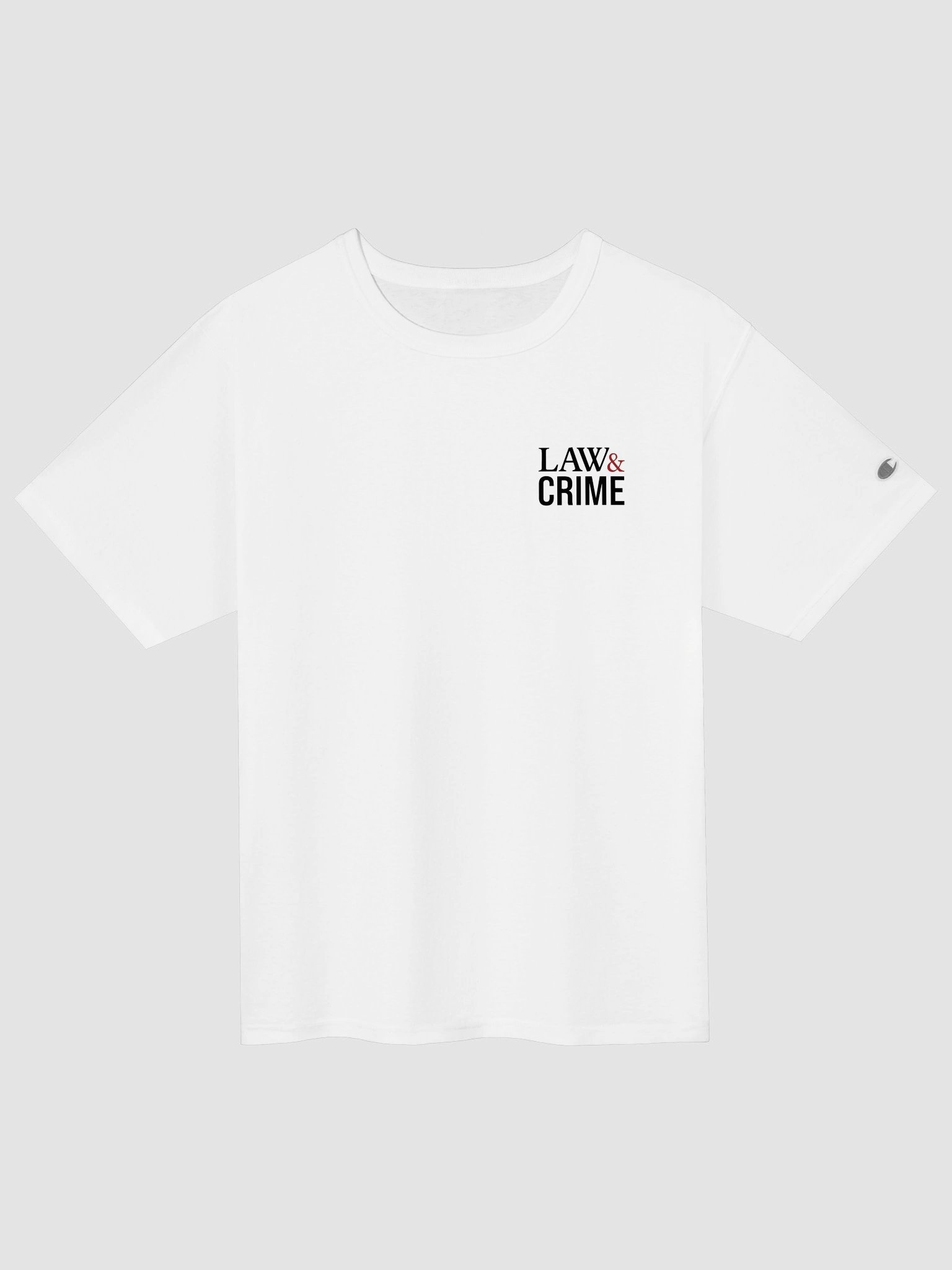 Law & Crime Champion T-Shirt - White product image (1)