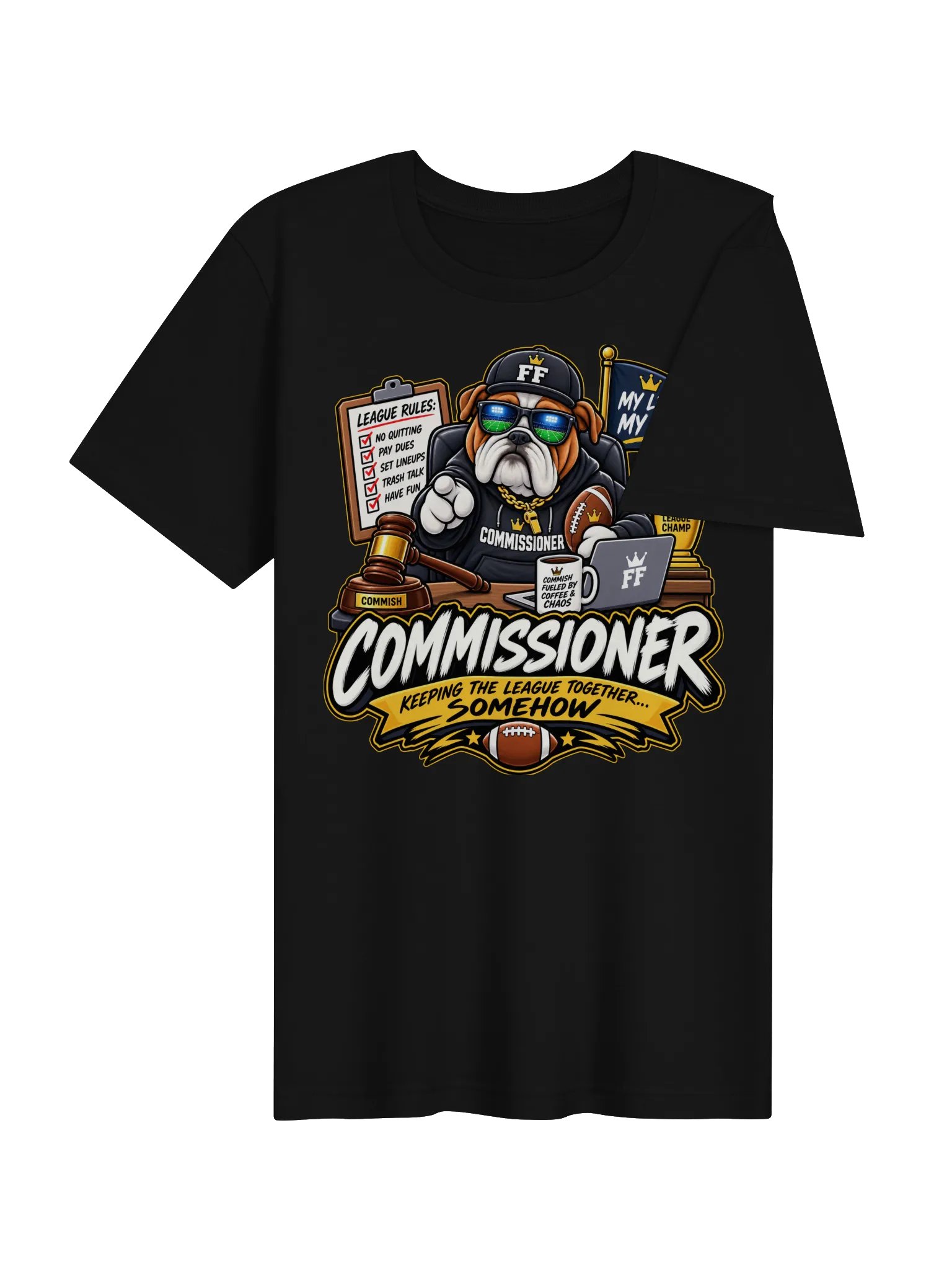 Commissioner Bulldog Tee product image (11)