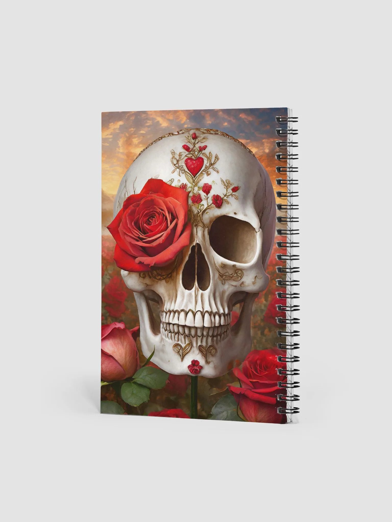 Love you to Death Spiral Notebook product image (2)