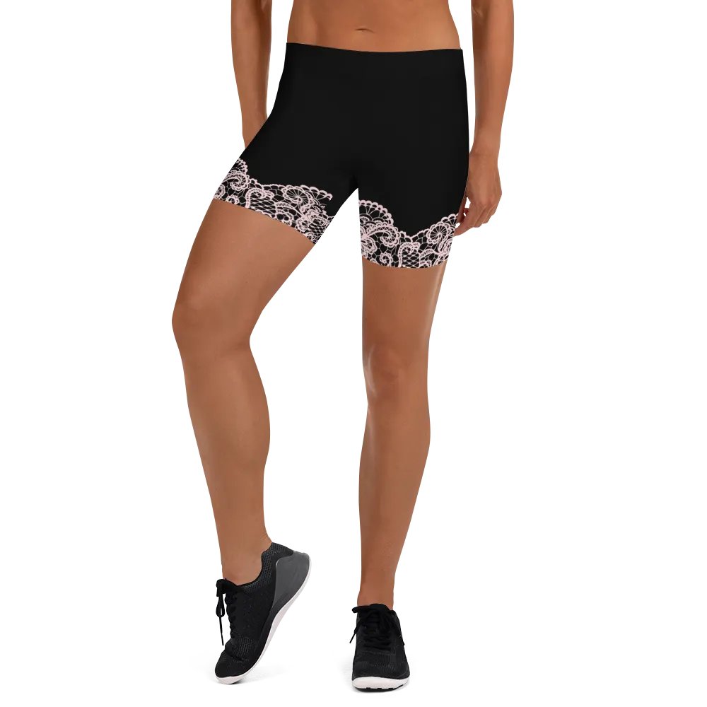Lace Pink Premium Sportwear Shorts product image (6)