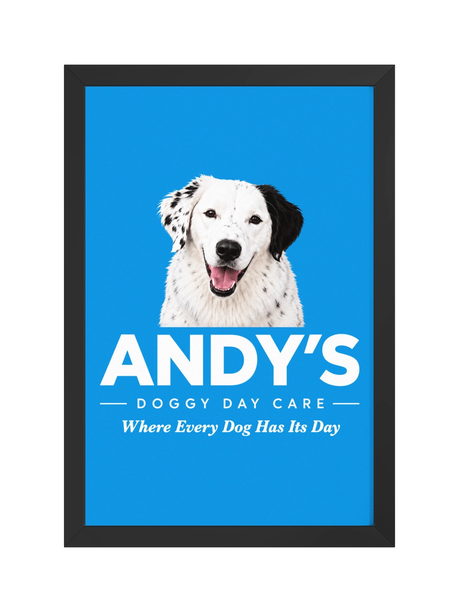 Andy’s Official Logo Framed Art Print product image (1)