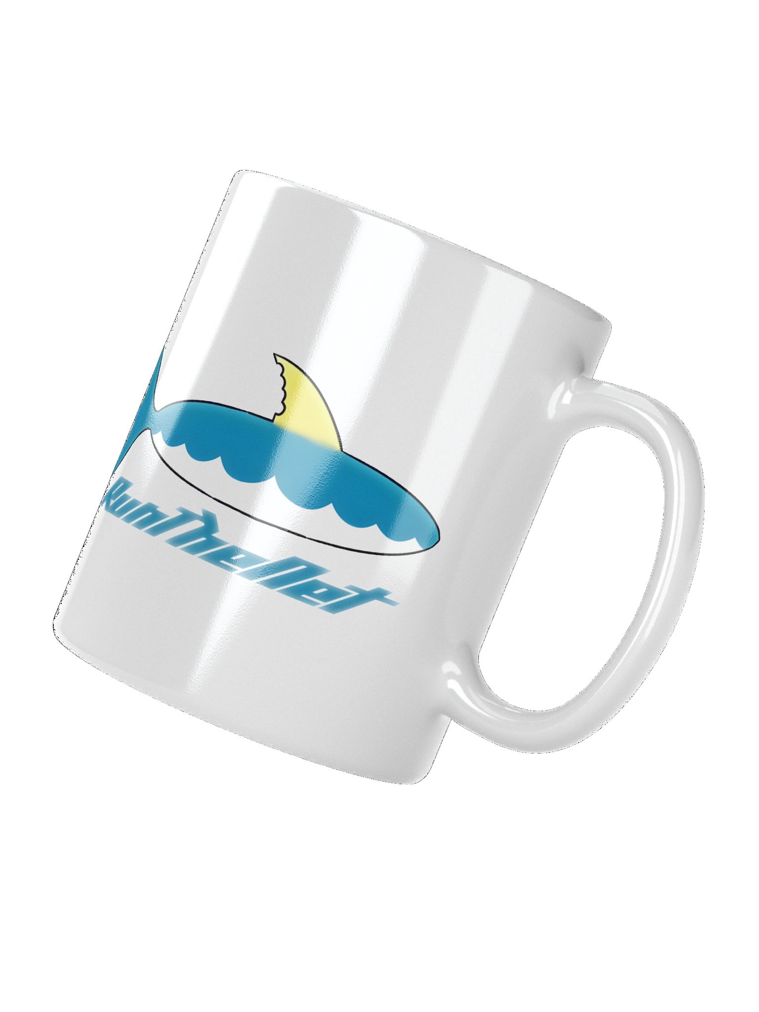 Run The Net Surfer Mug (White) product image (7)