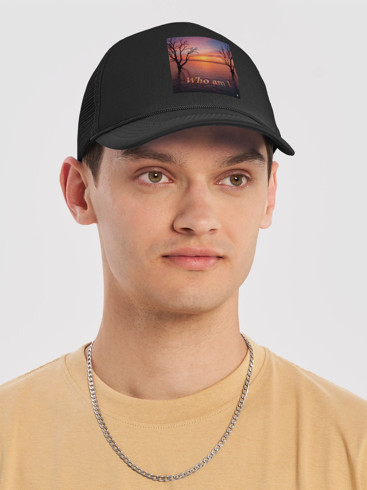 Sunset Reflections Foam Trucker Hat product image (5)