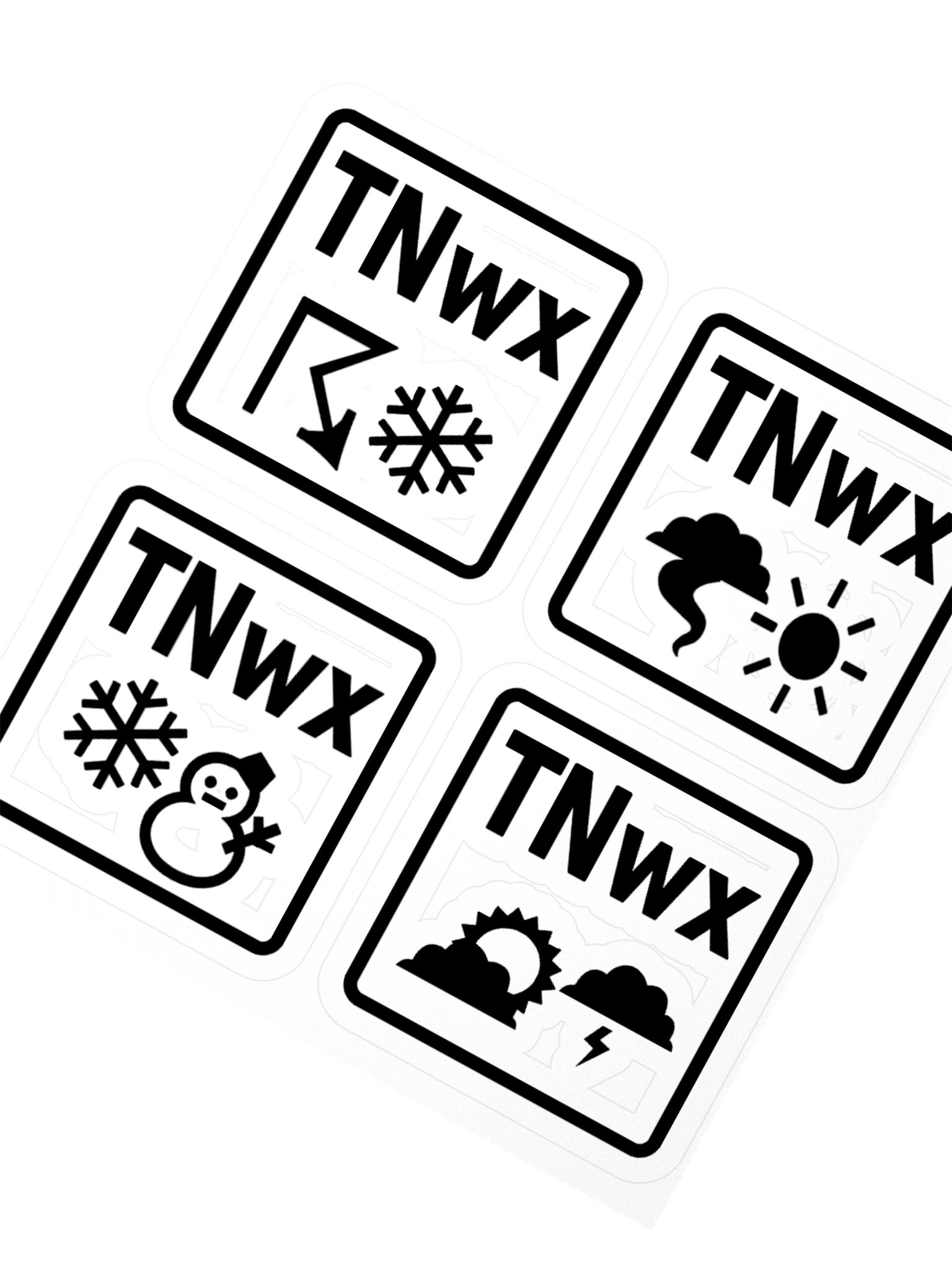 TennesseeWx Sticker Sheet 1 product image (2)