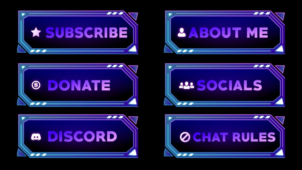 Robust Tech Twitch Panels product image (1)