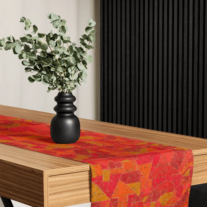 boondoggled and blabbering/higgedly piggledy Table Runner product image (1)