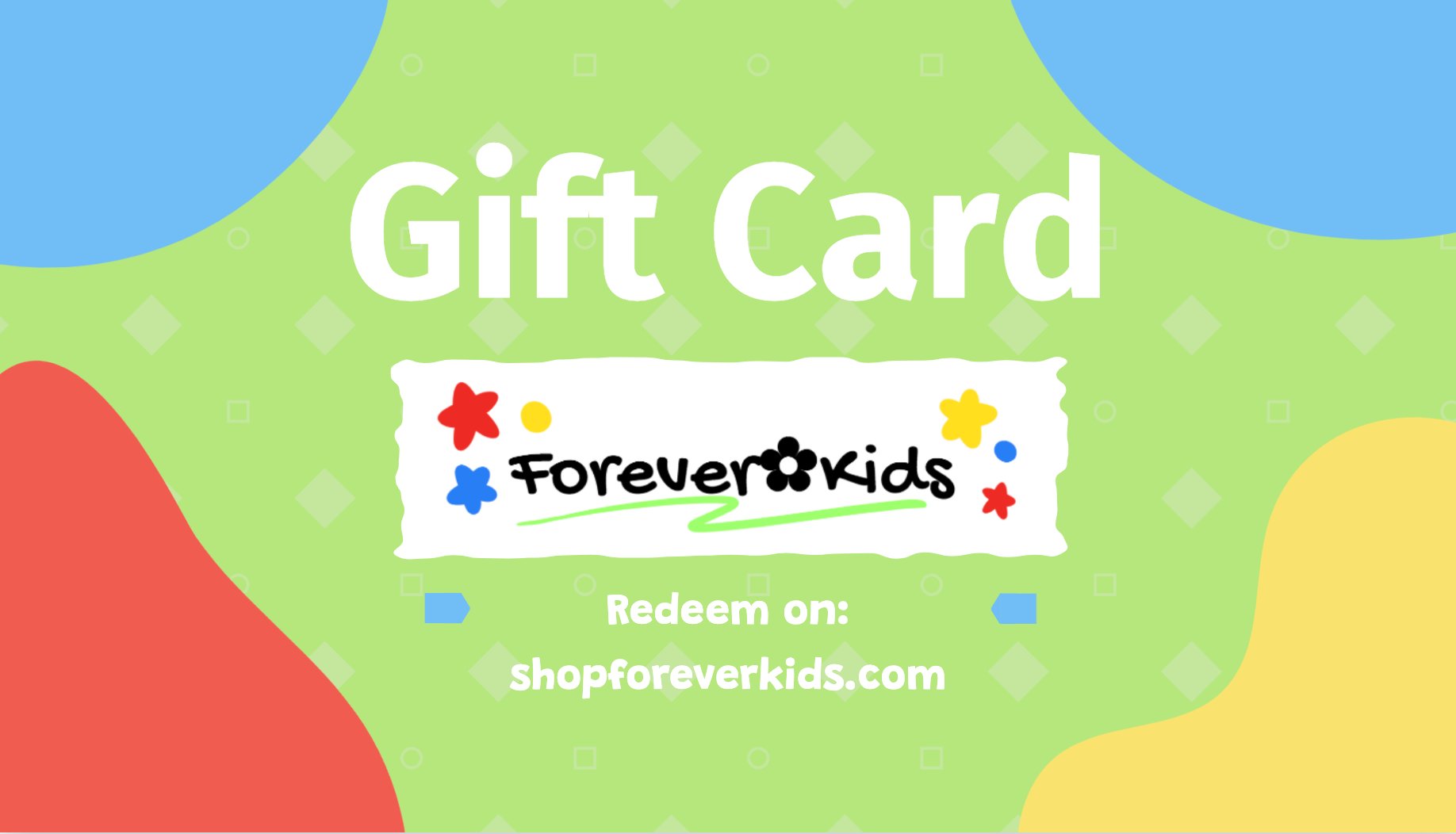 Forever✿Kids Gift Card product image (1)
