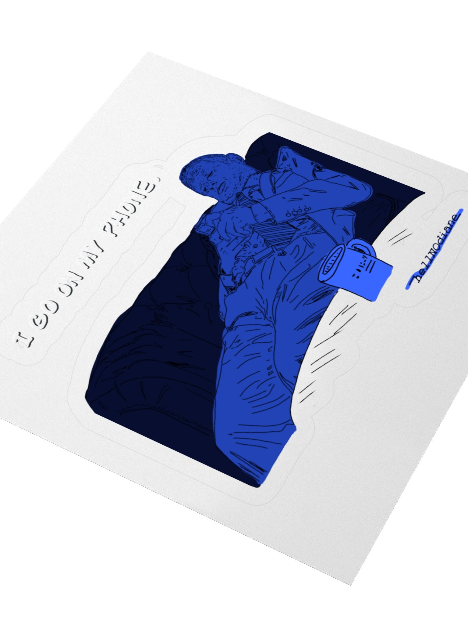 on my phone (cool) (sticky) product image (8)