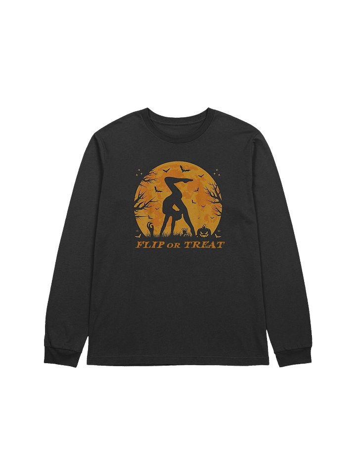 Gymnastics - Flip or Treat Long Sleeve T-Shirt product image (1)