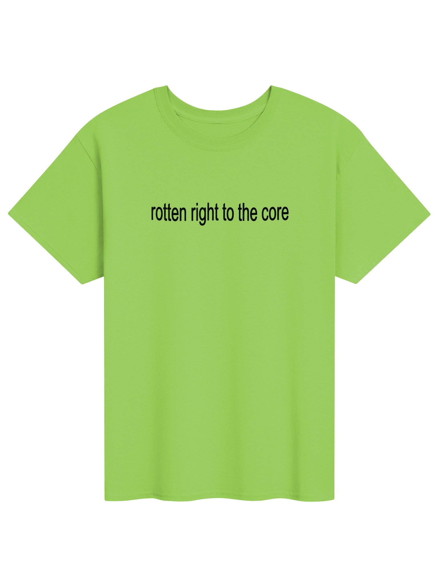 Charli XCX Brat Rotten To The Core Girls Baby T-Shirt product image (1)