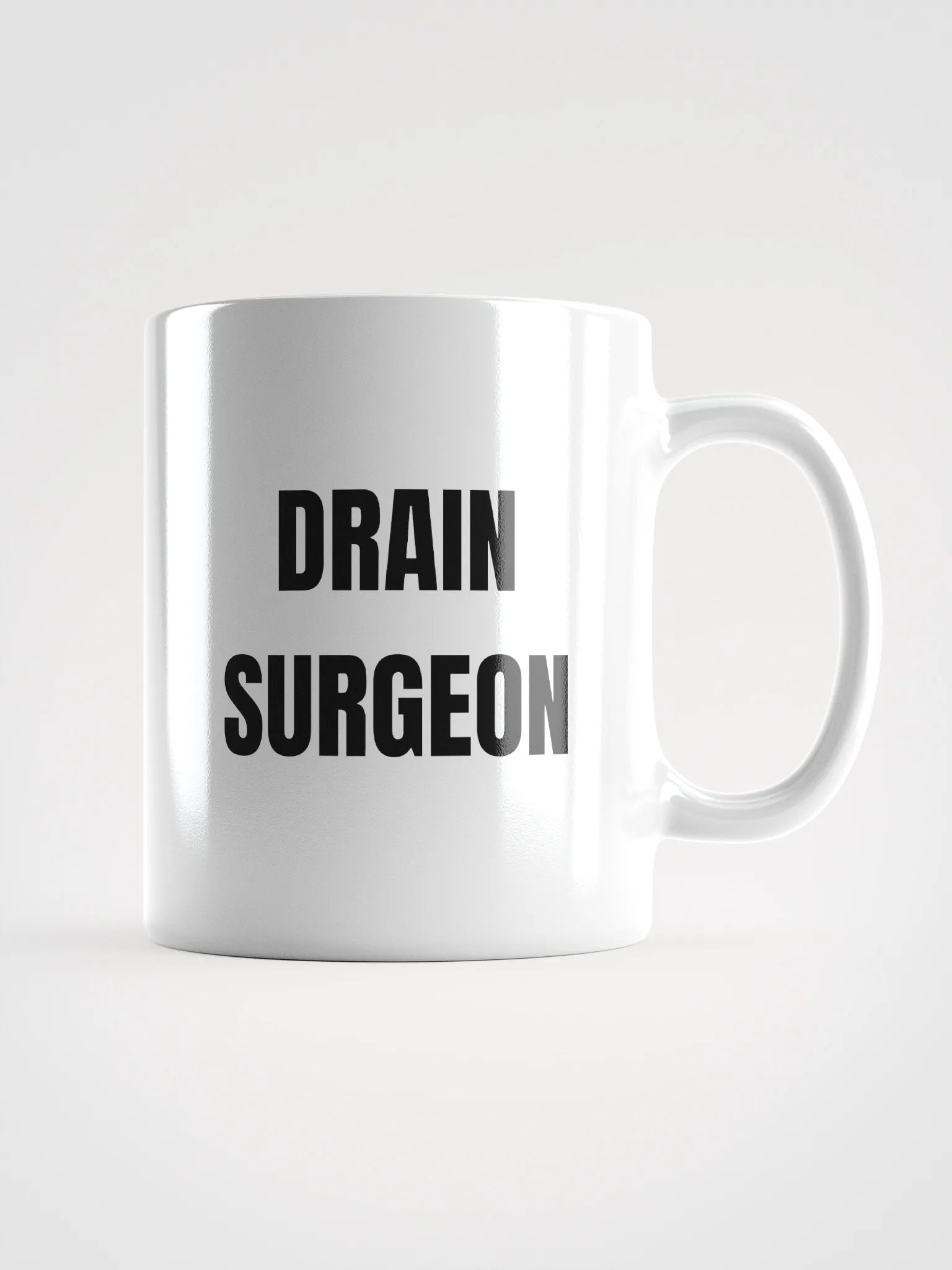 Funny Plumber's Mug - Drain Surgeon product image (1)