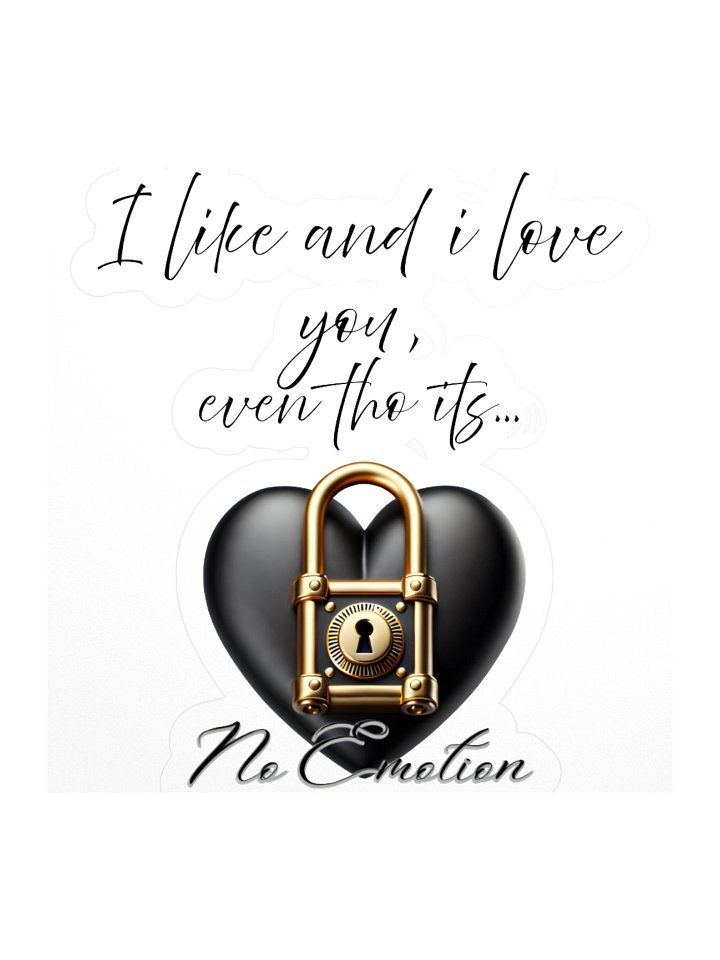 I like and i Love ya sticker product image (1)