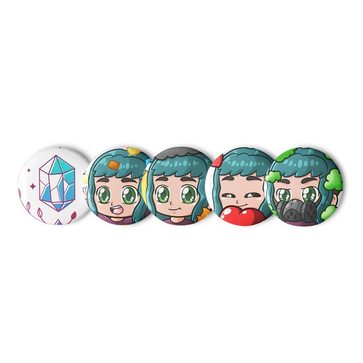 5 Pin Button Set product image (1)