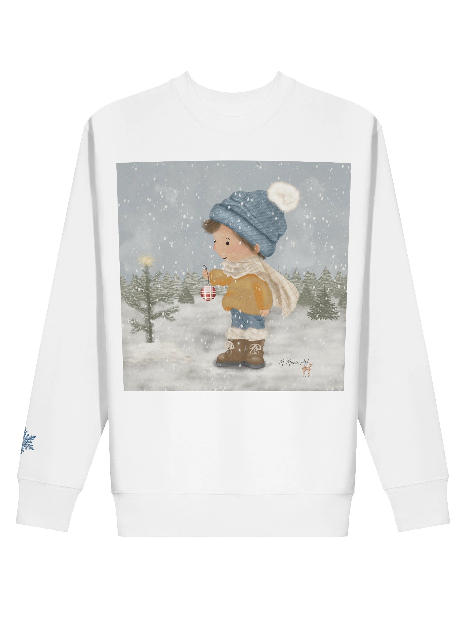 MMarieArt Winter Ornament Sweatshirt product image (5)