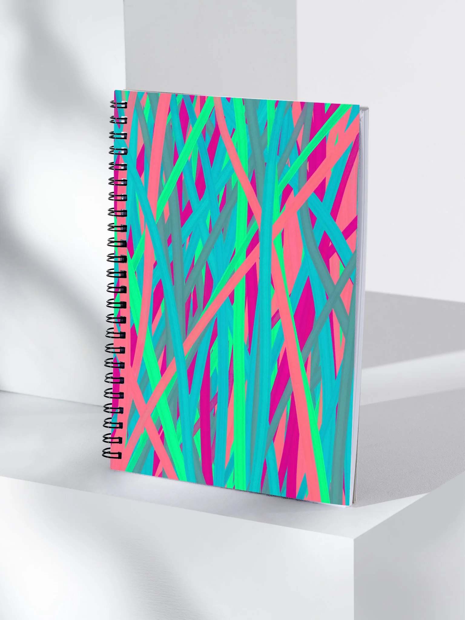 Brushstrokes Spiral Notebook product image (4)