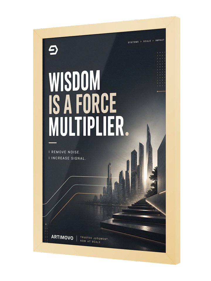 Force Multiplier — Framed Leadership Print product image (6)
