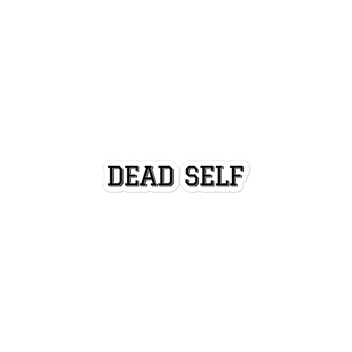 Collegiate Dead Self Die-cut Sticker product image (2)