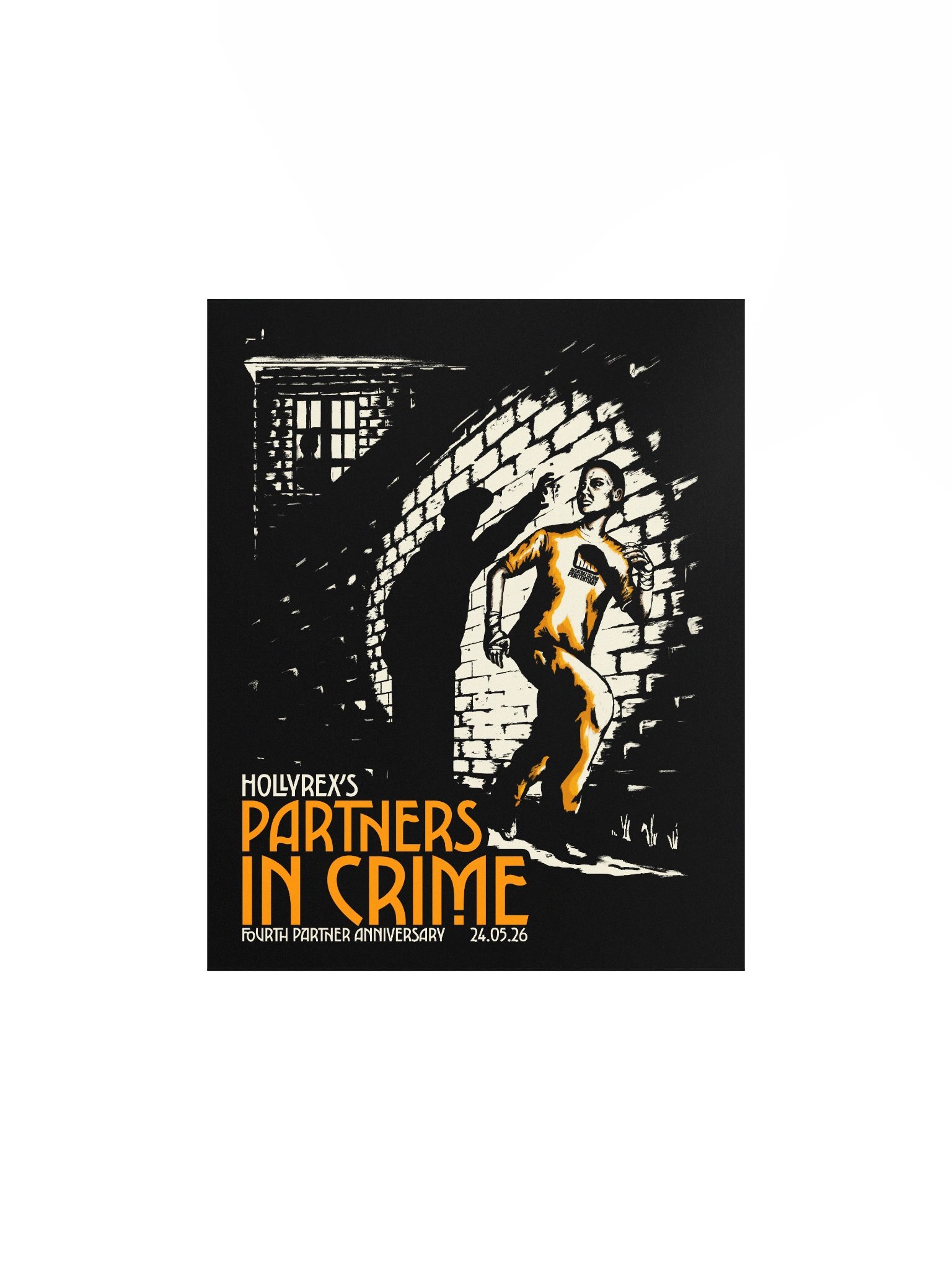 Partners in Crime — HollyRex Twitch Partner Anniversary Poster LIMITED EDITION! product image (1)