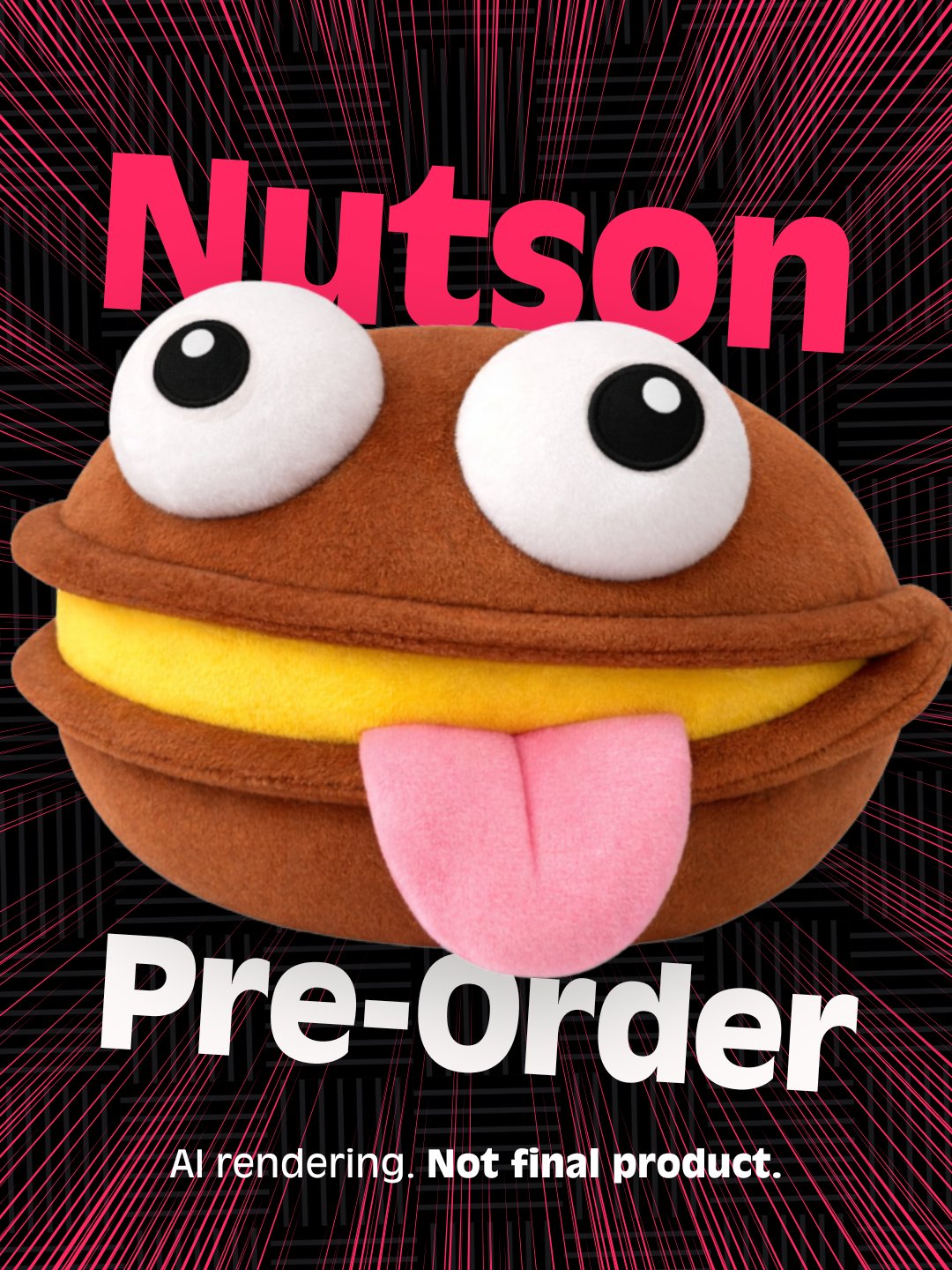 First Ever Nutson Plush — Pre-Order product image (1)