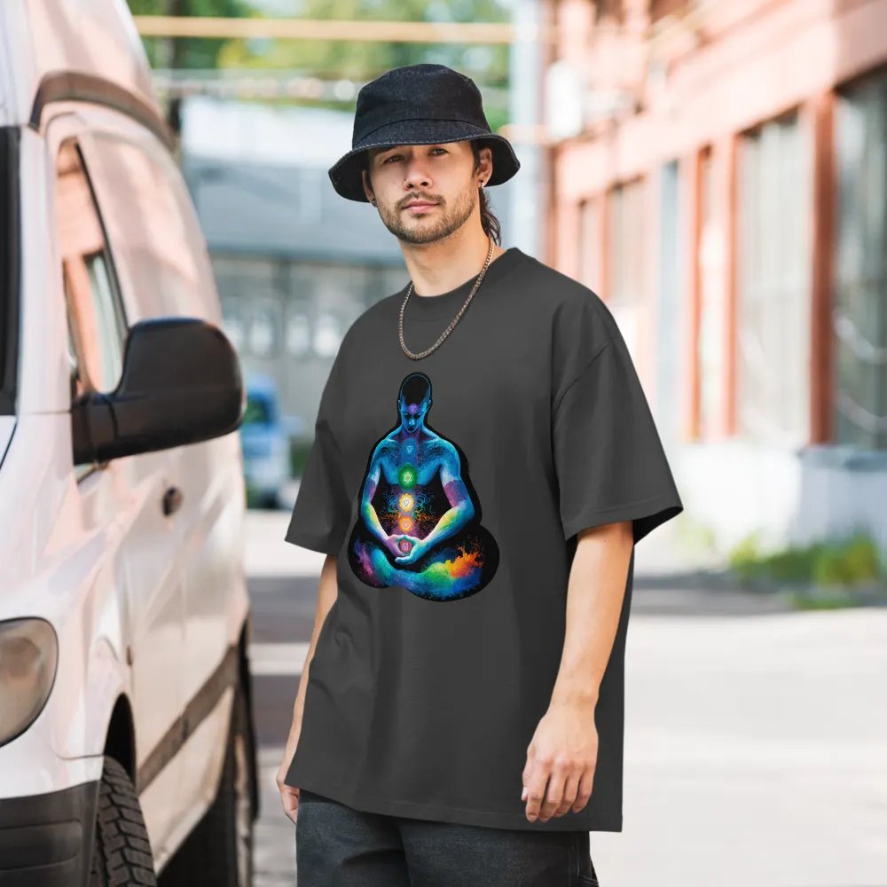 [Meditation] Oversized T-Shirt product image (8)