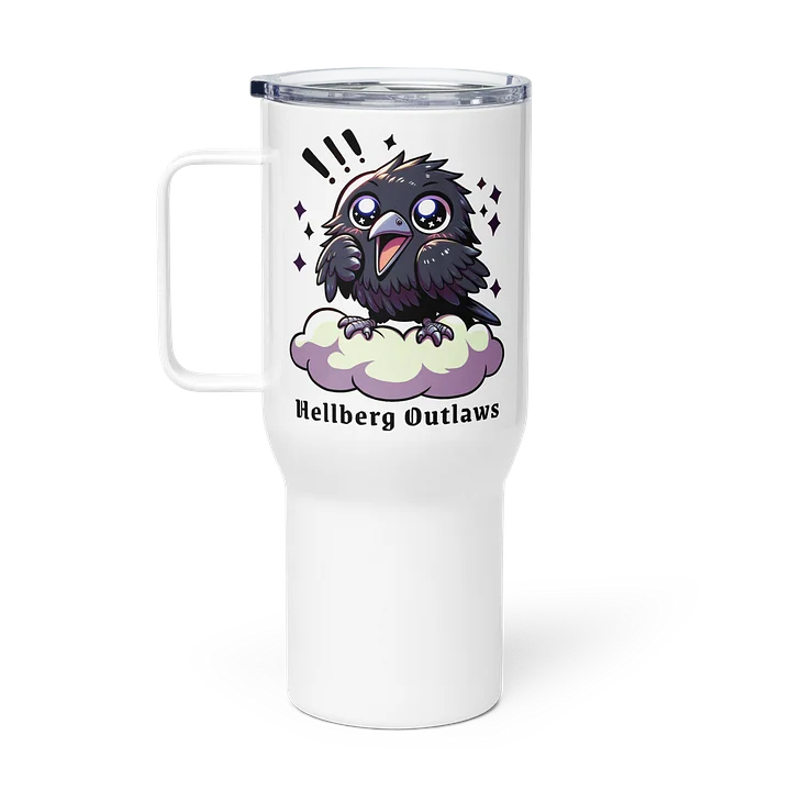 Travel Mug mit Henkel - Rabe product image (1)