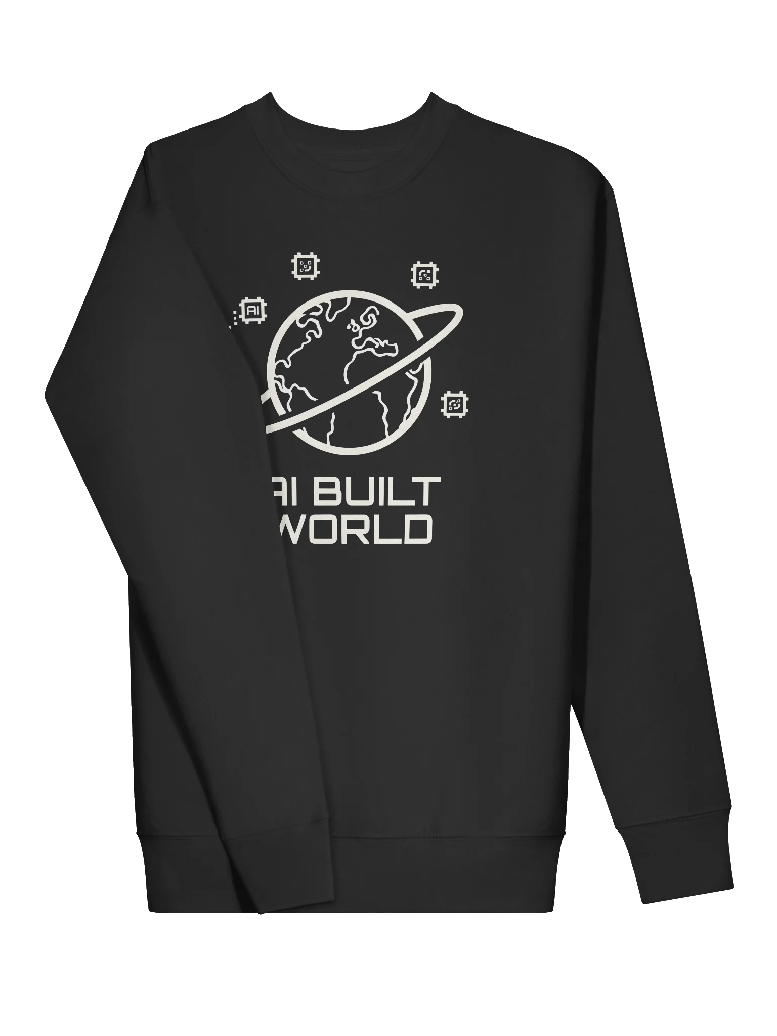 AI Built World Premium Crewneck product image (23)