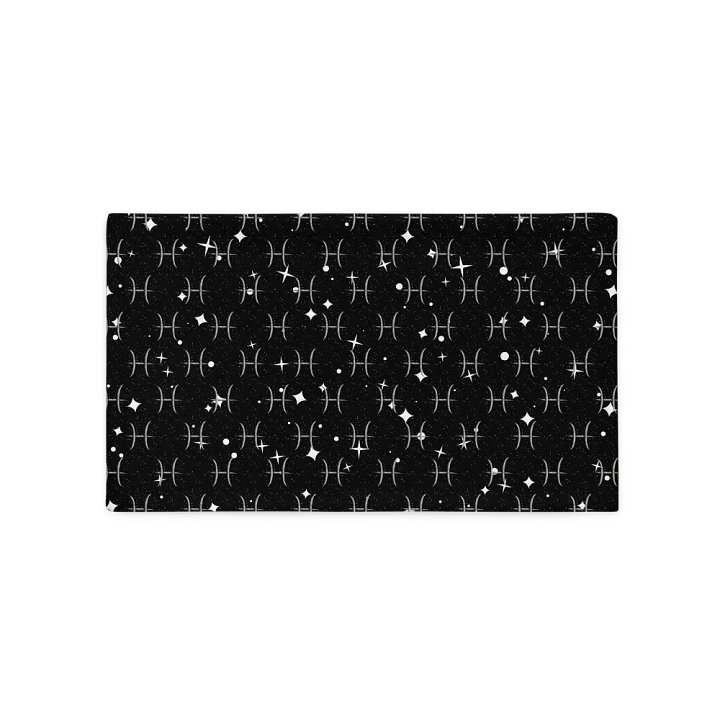 Pisces, Guided by the Stars Glyph Only, Pillow Case product image (2)