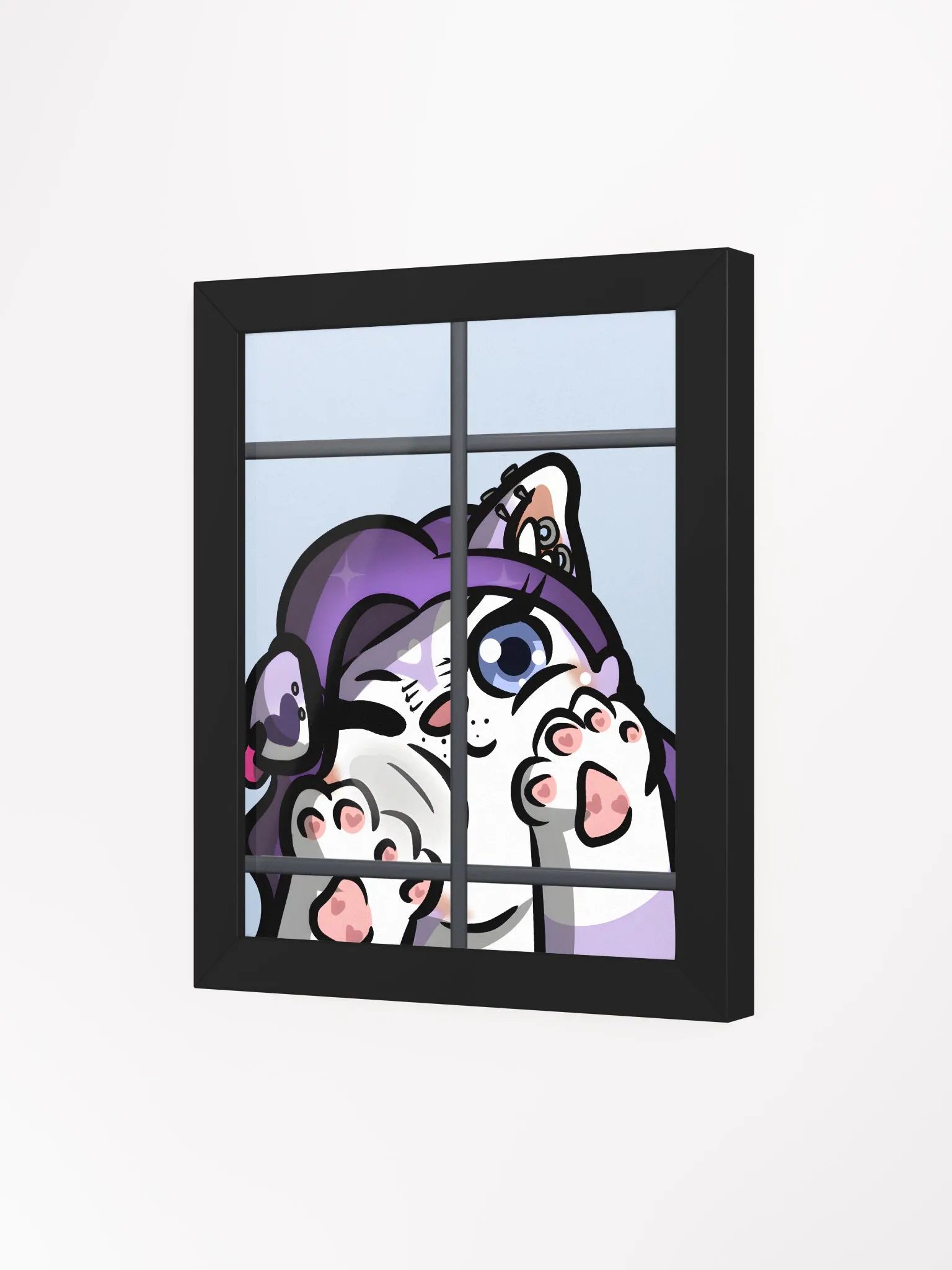 I LOVE YOU! LET ME IN!! Framed Picture product image (3)