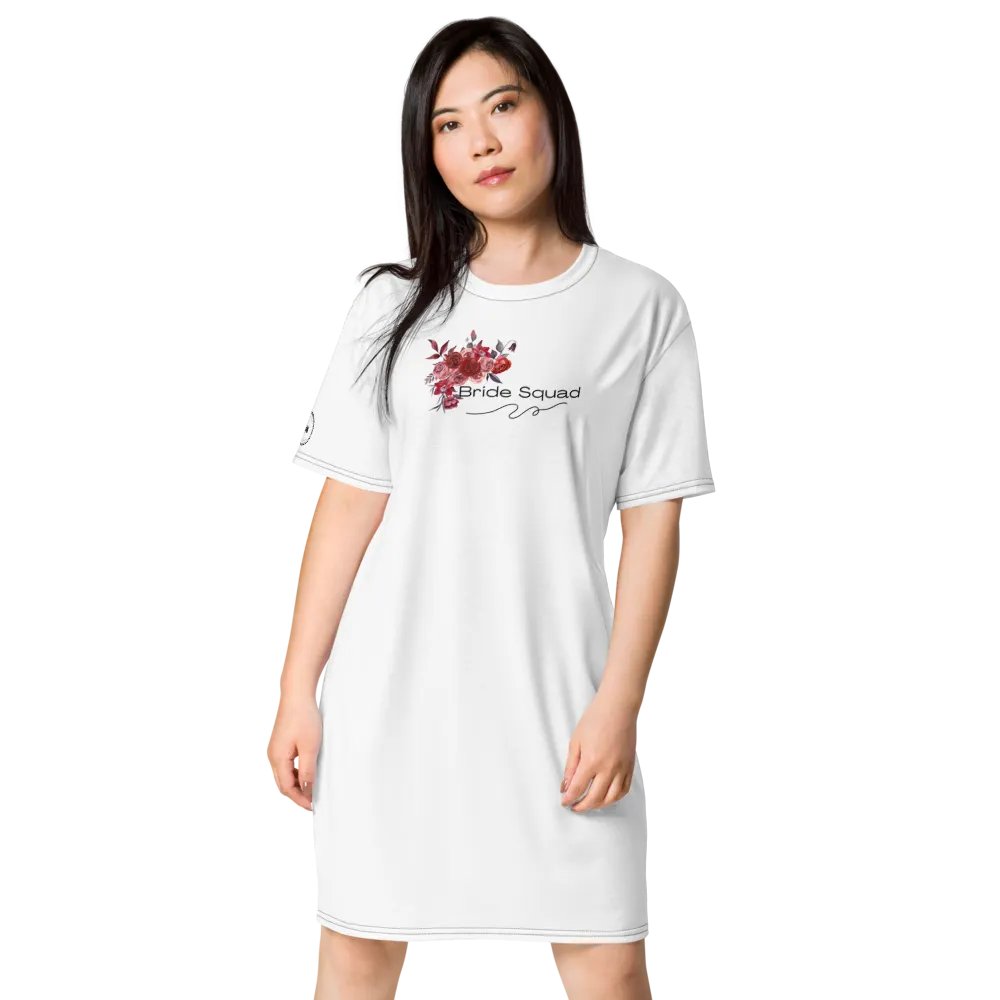 Bridal Squad T-Shirt 008 Rose Logo Dress product image (1)