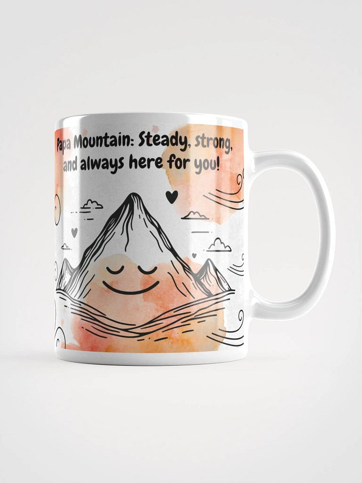 Papa Mountain Mug - Father’s Day Gift, Coffee Cup for Dad, Nature Dad Mug, Gift from Kids product image (2)