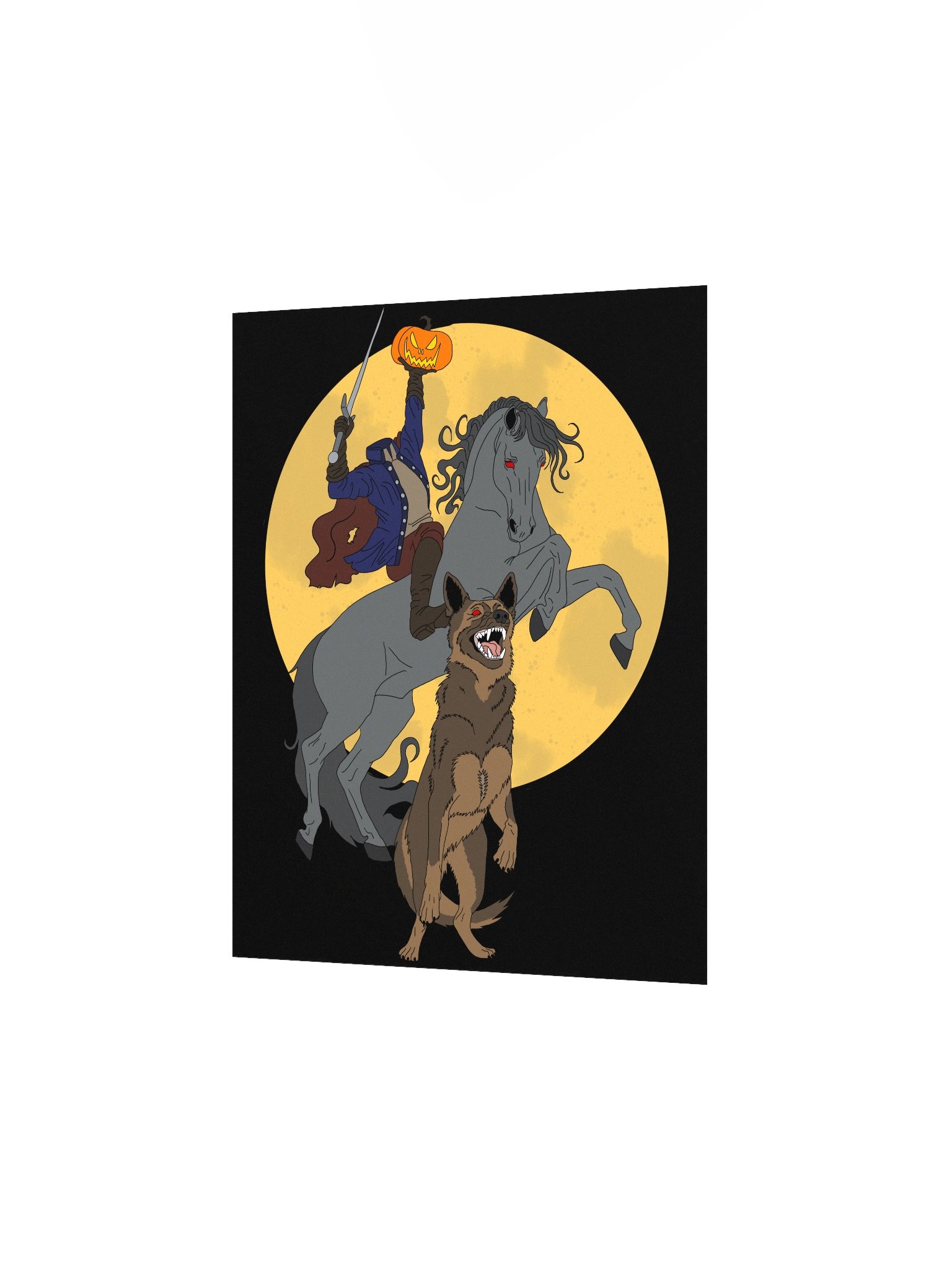 The Horseman Brought Backup Matte Poster product image (2)