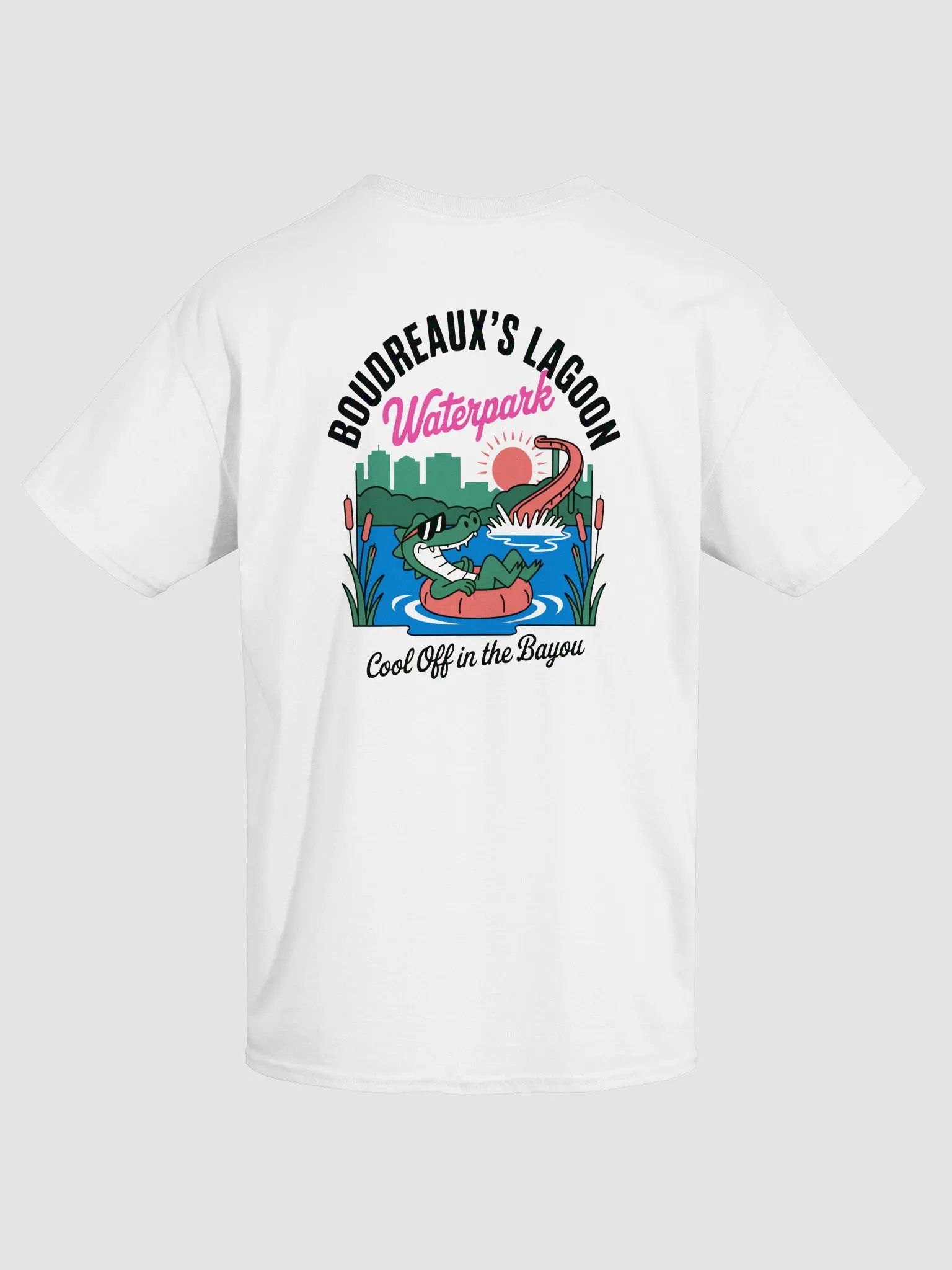 Boudreaux's Lagoon Waterpark T-Shirt product image (29)