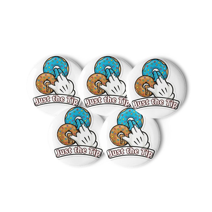 Just The Tip - Custom Pins - Set of 5 product image (2)