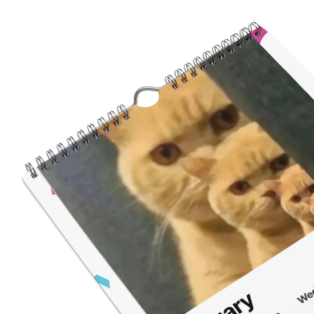Wall Calendar (2024): Meme Cats product image (9)