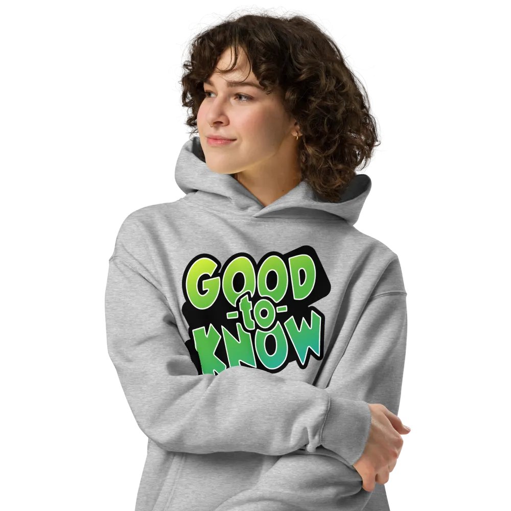 Good to Know Hoodie product image (4)