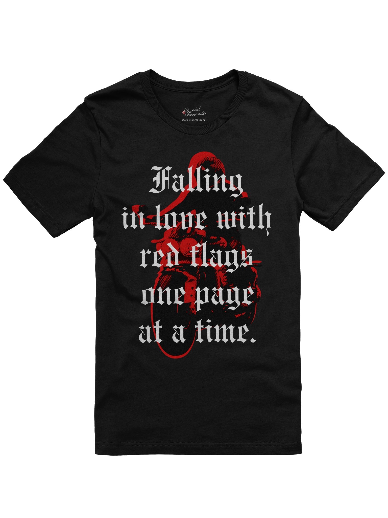 Red Flag Book Boyfriend Tee product image (1)