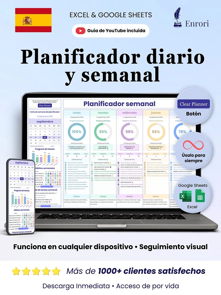 Planificador Diario y Semanal product image (1)